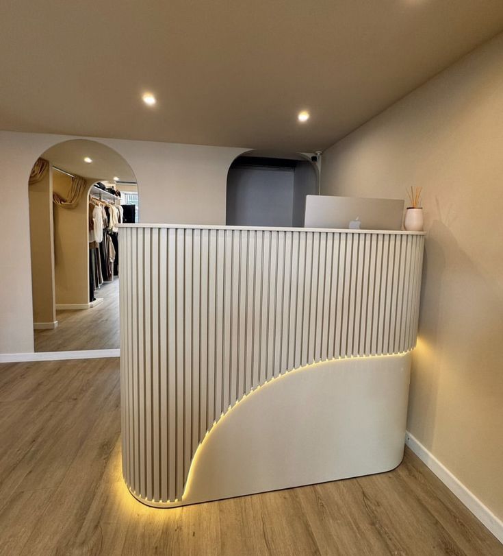 Salon reception desk